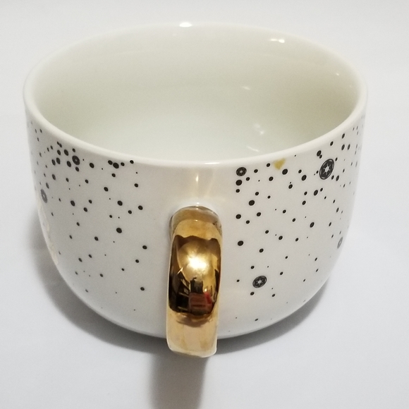 Disney Star Wars Darth Vader Gold Metallic Ceramic Coffee Mug 16oz. - Picture 2 of 8